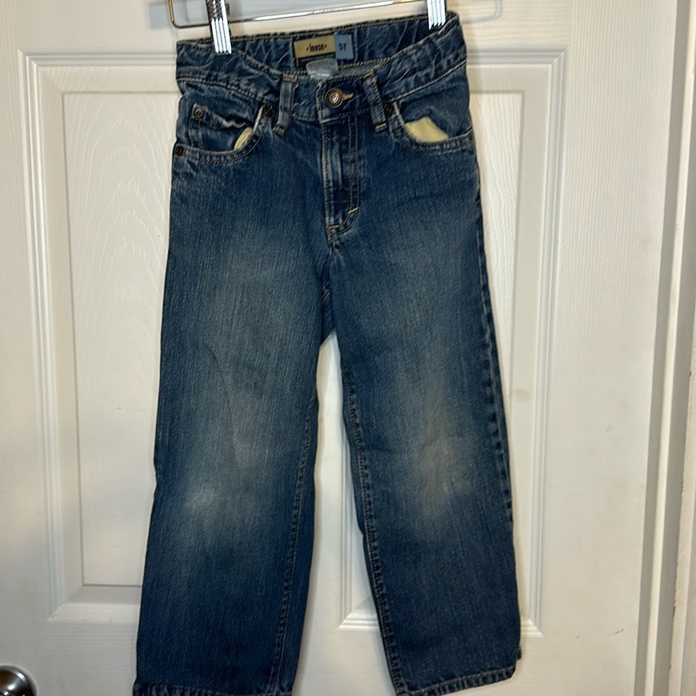 Kids Old Navy adjustable waist loose fit jeans